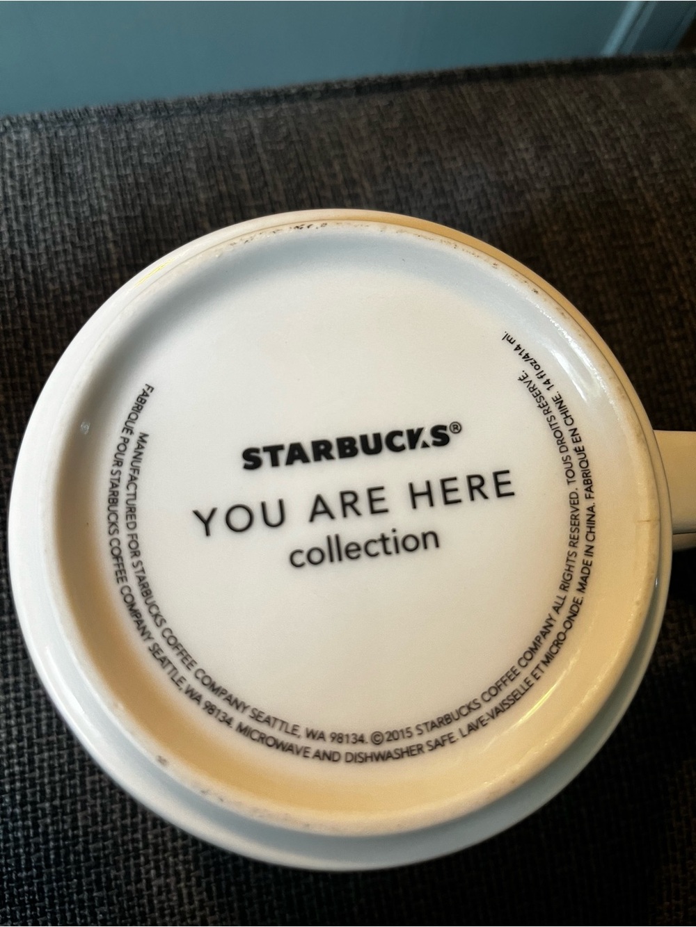 Starbucks Las Vegas Welcome Ceramic Mug White and Red “you are here”  collection - Picture 4 of 9